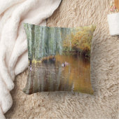 しだれ柳リフレクションクッション クッション (ブランケット)