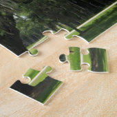 しだれ柳自然シーンパズル ジグソーパズル (側面)