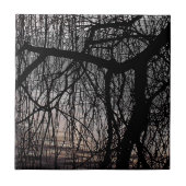 しだれ柳 タイル (正面)