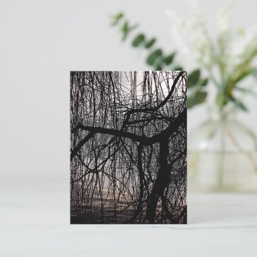 しだれ柳 ポストカード (スタンド正面)