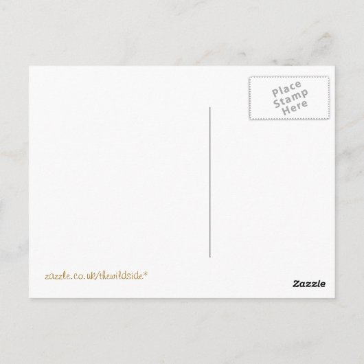 しだれ柳 ポストカード (裏面)