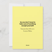 しっかりした花のフローラポット、グリーティングカード シーズンカード (裏面)