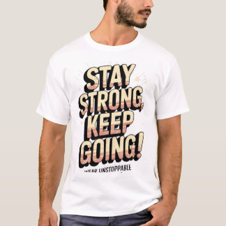 「しっかりして保くれ！ – インフやる気を起こさせるリアット Tシャツ