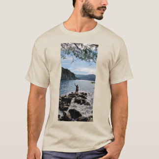 しっかりしろ。上に上がる。 Tシャツ