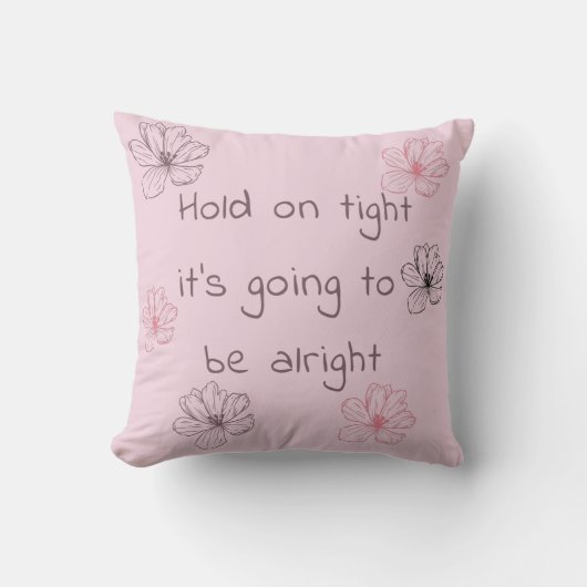 しっかりつかまって クッション (正面)