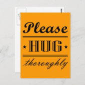 しっかり抱きしめて ポストカード (正面/裏面)