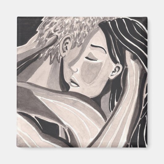 しっかり抱き締めてくれ マグネット (正面)