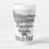 しっかり握る カフェラテマグ (正面)