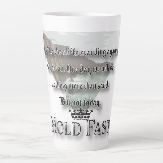 しっかり握る カフェラテマグ (正面)