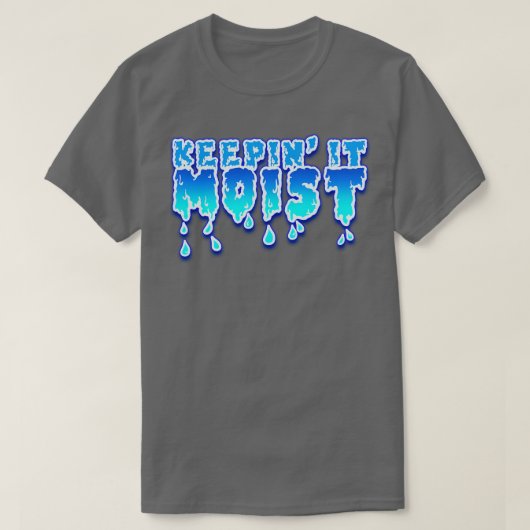 しっとりを保つ Tシャツ (デザイン正面)