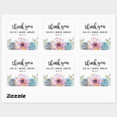 しっとりサンクスステッカー スクエアシール (シート)