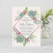 しっとりシャワー招待状, サボテン 招待状 (スタンド正面)