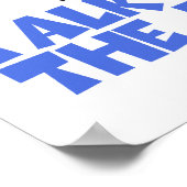 しっぽの豚と話す ポスター (角)