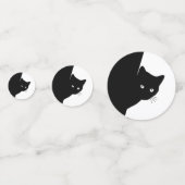 しっぽり黒猫 コンフェッティ (裏面)
