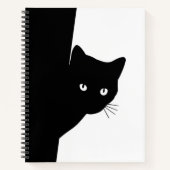 しっぽり黒猫 ノートブック (正面)