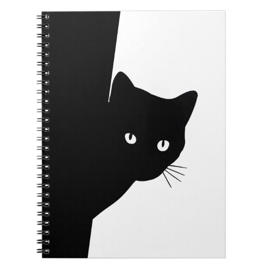 しっぽり黒猫 ノートブック (正面)