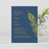 しっぽを振ってリハーサルディナー 招待状 (スタンド正面)