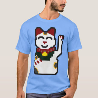 しっぽを振る猫のギフト Tシャツ