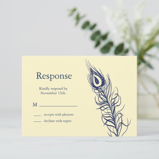 しっぽを振るRSVP 出欠カード (スタンド正面)