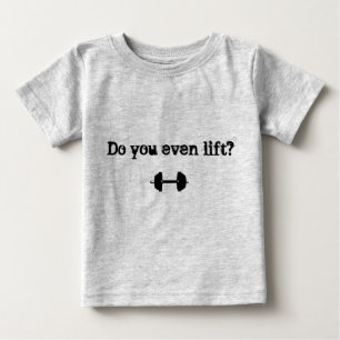 "して下さい上昇か"。 ベビーのティー ベビーTシャツ