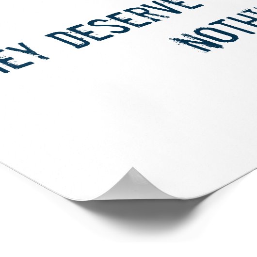 ~しなかった者へのフレーミングのポス信じタ ポスター (角)