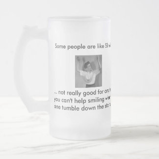 しなやかで優雅なマグ フロストグラスビールジョッキ