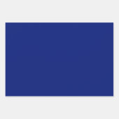 しなやかなかわいいレトロ子供部屋パターンオレンジホワイト ラッピングペーパーシート (正面3)