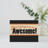 〜しな忘れいで素晴らし! ポストカード (スタンド正面)