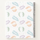 ~しな忘れいで |パスワードノートブックのぼかしパターン ノートブック (裏面)