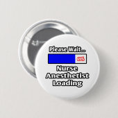 しばらくお待ちください…麻酔科ナースの読み込み 缶バッジ (正面&裏面)
