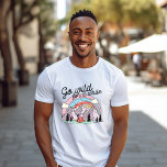 しばらくの間は気が狂う Tシャツ<br><div class="desc">野生でしばらくキャンパーのハイカーのティーを野生色彩の鮮やかに移動。アウトドア春用の夏のティー。</div>
