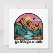 しばらくの間ワイルドに行く – 自然冒険 (正面)