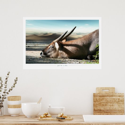 しばらくの間 ポスター (キッチン)