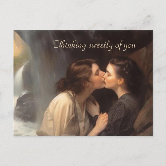 しばらくの間、他の人々から分離された ポストカード (正面)