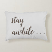 しばらく滞在の装飾用クッション アクセントクッション (正面)