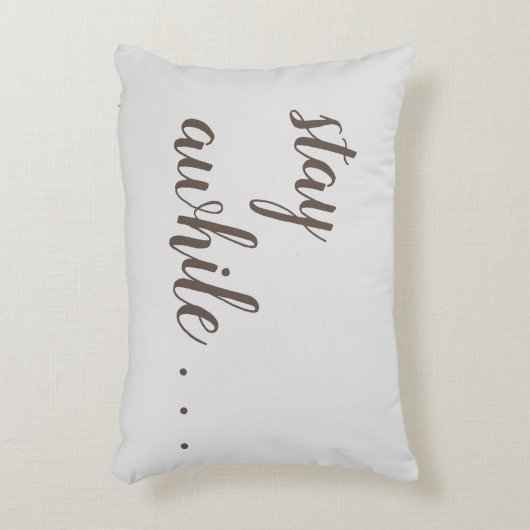 しばらく滞在の装飾用クッション アクセントクッション (正面(垂直))