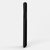しぶい黒猫モノグラム Case-Mate iPhoneケース (裏面/右)