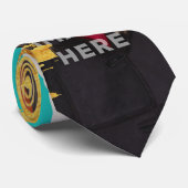 しぶきのイメージの切口のカスタムな写真のおもしろいな首のタイ ネクタイ (ロール)