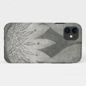 しぶきのエッチングの場合 Case-Mate iPhoneケース (裏面(横))