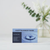 しぶきの名刺 名刺 (スタンド正面)