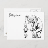 しぶきの浴室の郵便はがき ポストカード (正面/裏面)