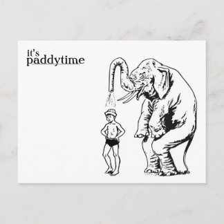 しぶきの浴室の郵便はがき ポストカード