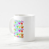 しぶきを作って下さい コーヒーマグカップ (正面左)