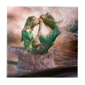 しぶき タイル (正面)