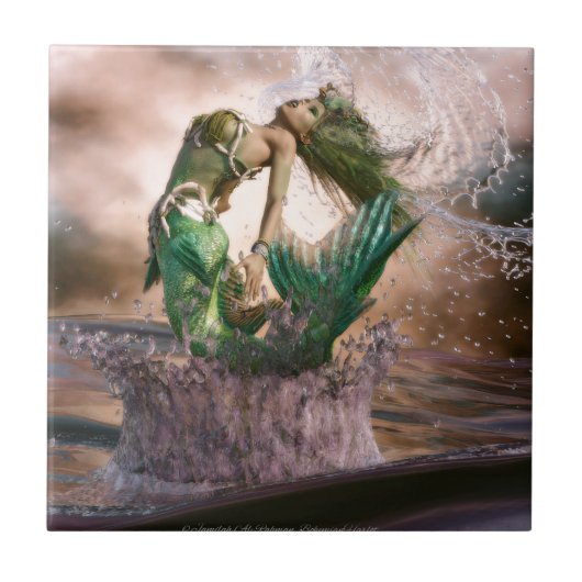 しぶき タイル (正面)