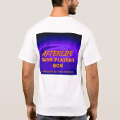 しぶき、ベース奏者の息子 Tシャツ (裏面)