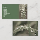 しぶき 名刺 (正面/裏面)