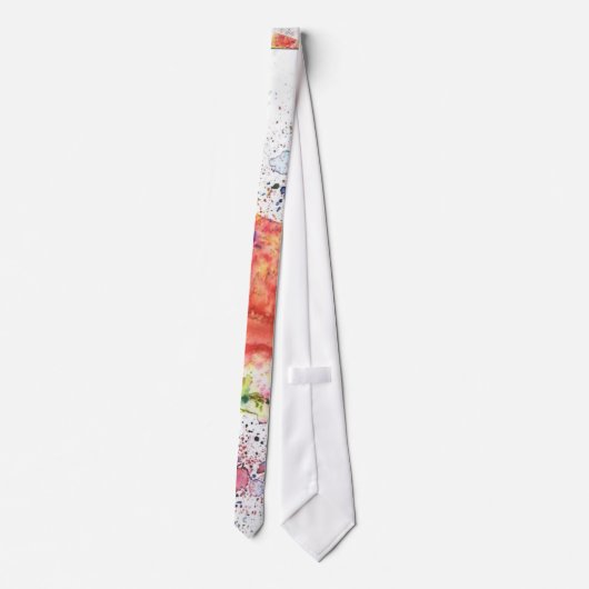 しぶき、splat、しぶき! ネクタイ (裏面)