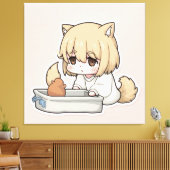 しぶしぶリターボックスデューティストレッチキャンバスプリント キャンバスプリント (インサイチュ (リビング))