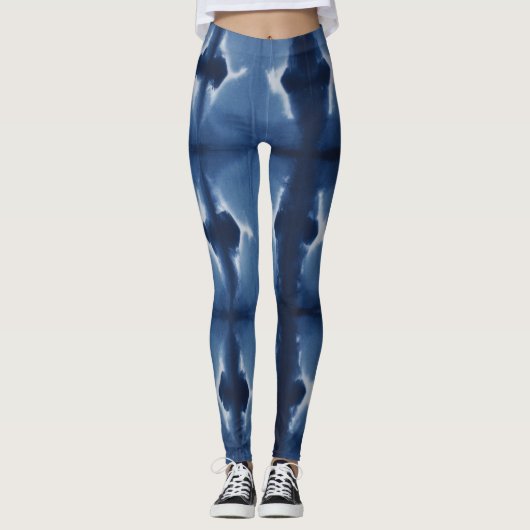 しぼりブルー レギンス (正面)